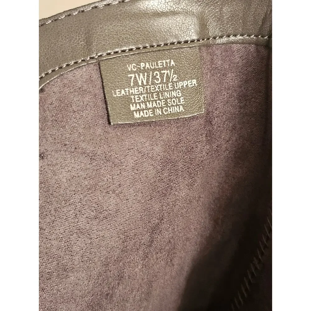 Vince Camuto Pauletta Leather Riding Boots